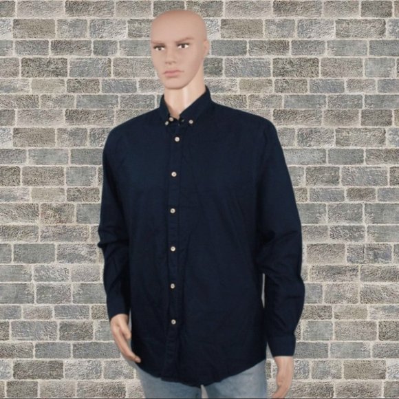 Zara Other - Zara Man Slim Fit Navy Button Down XL Men’s